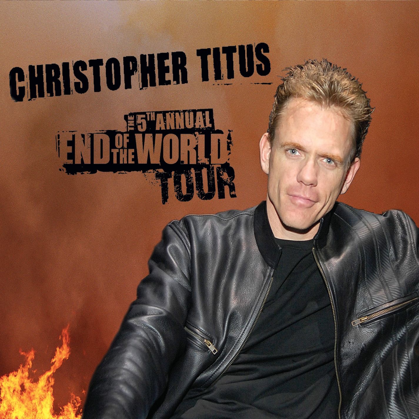 Cover to Christopher Titus's The 5th Annual End of the World Tour