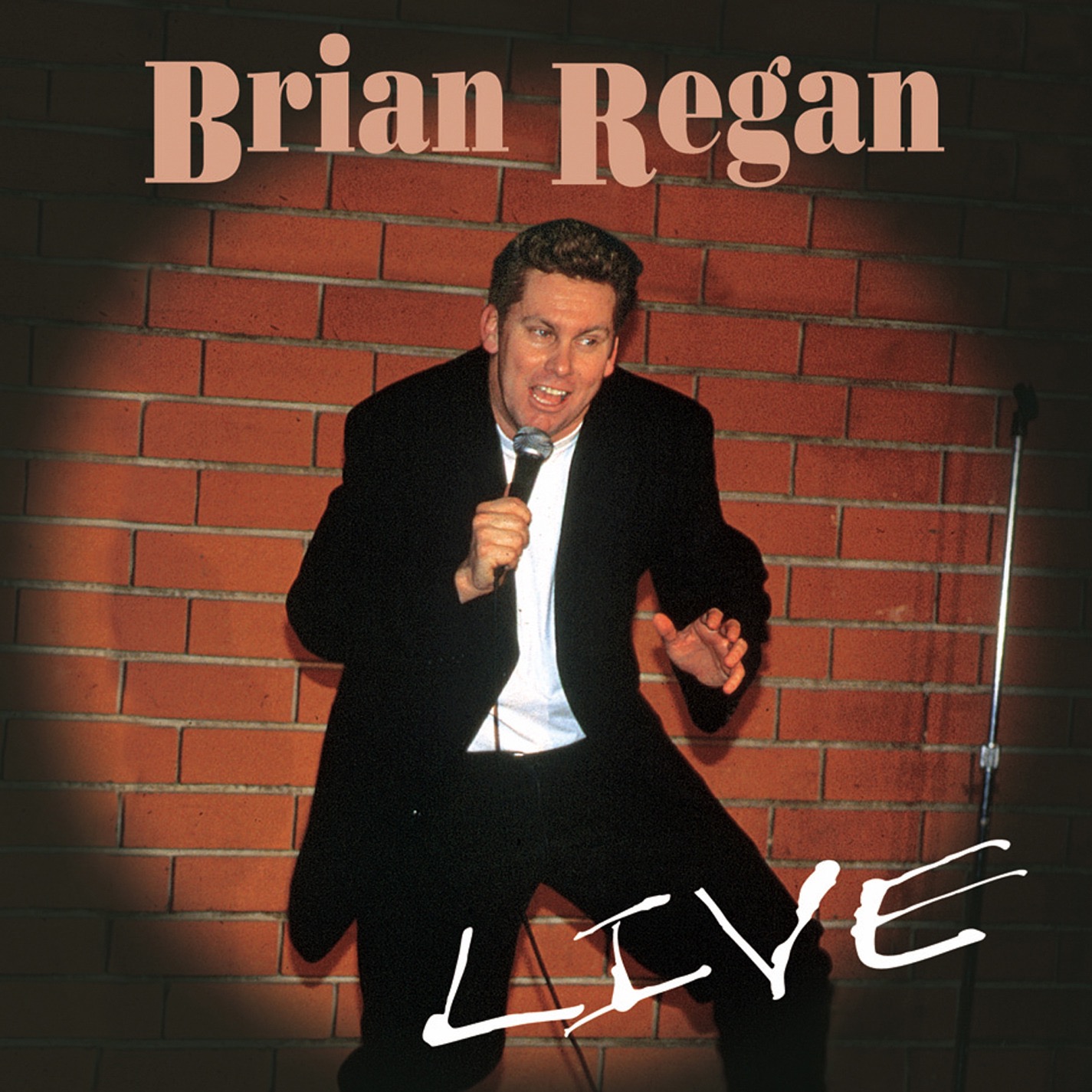 Cover to Brian Regan's Brian Regan Live