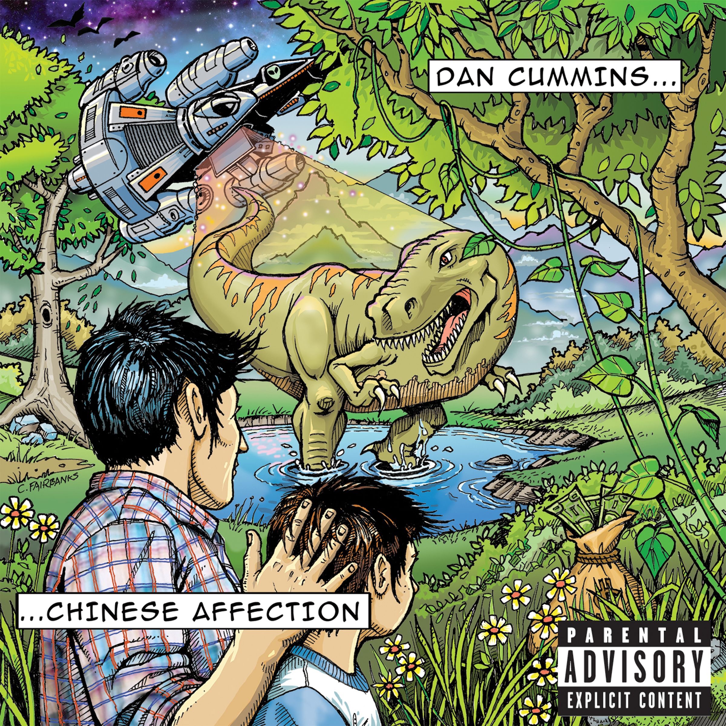 Cover to Dan Cummins's Chinese Affection