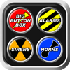 Shaved Labs Ltd - Big Button Box: アラーム・サイレン・クラクション - パトカー  サイレン 音 素材, 車 クラクション 効果音, トラック の ホーン, 警察 サウンド エフェクト, 救急車, バイク, 不快, エア, 消防車 se アートワーク