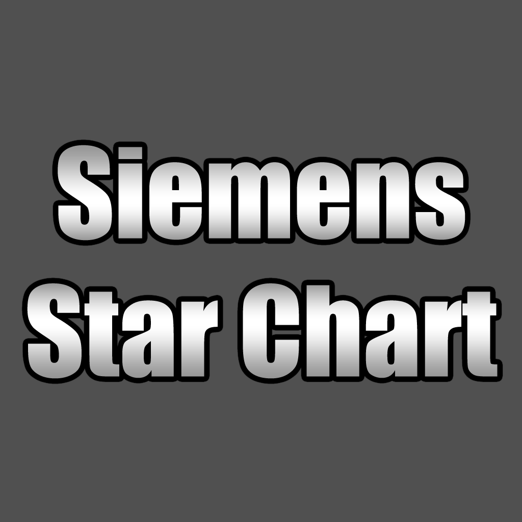 siemens star chart printable