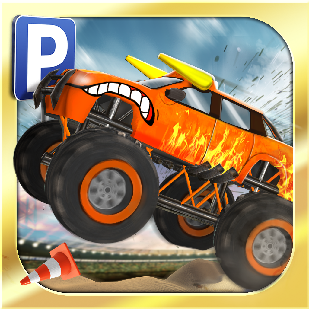 Monster Truck Jam Parking Simulator - Real Car Driving Test Run Sim Racing Games Monster Truck Jam Parking Simulator - Real Car Driving Test Run Sim Racing Games
