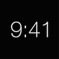 Time - Minimalistic Clock
