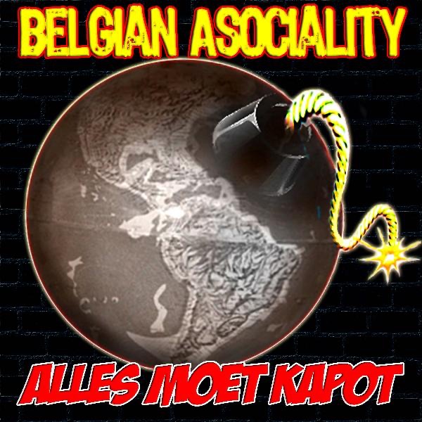 Belgian Asociality Alleen - Single Album Cover