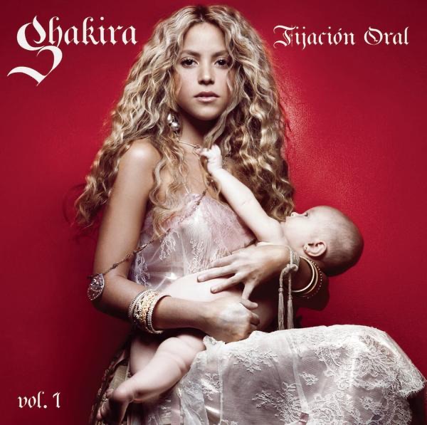 Shakira Fijación Oral, Vol. 1 Album Cover