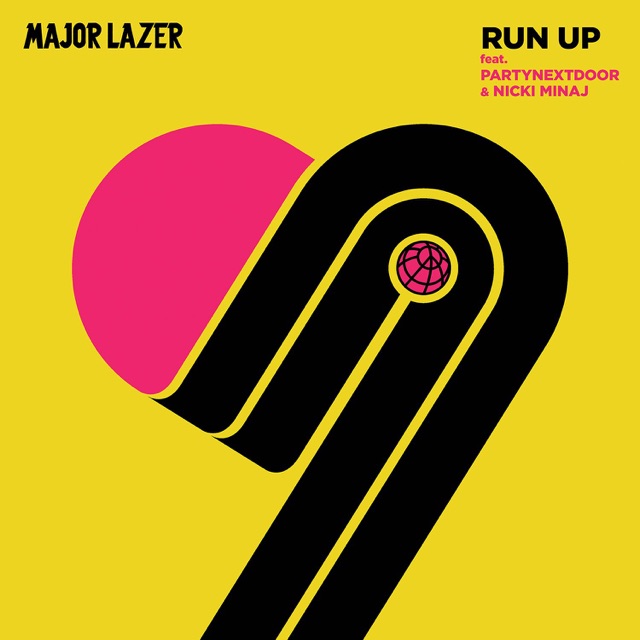 Major Lazer Run Up (feat. PARTYNEXTDOOR & Nicki Minaj) - Single Album Cover