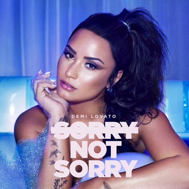 Demi Lovato Sorry Not Sorry - Single Album Cover