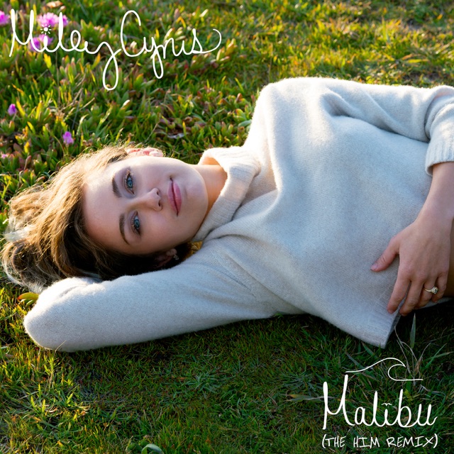 Miley Cyrus Malibu (The Him Remix) - Single Album Cover
