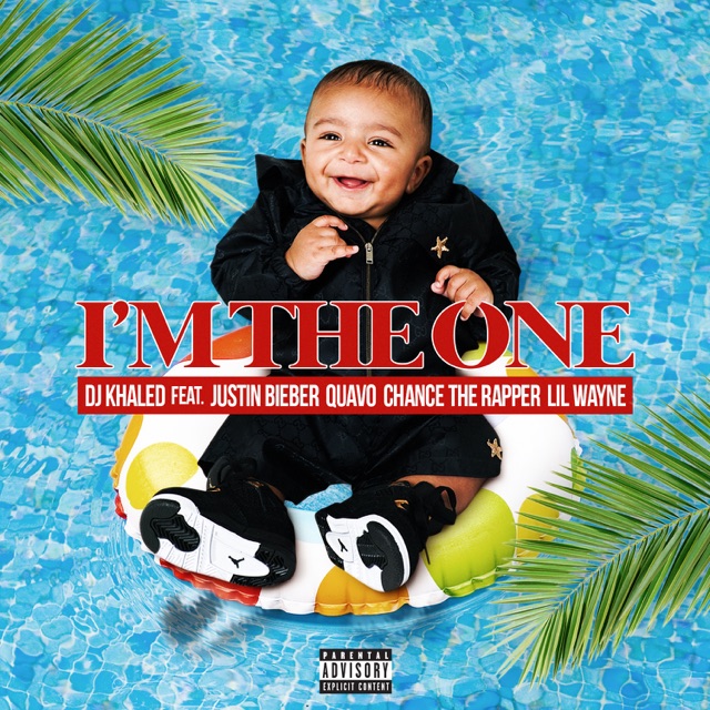 DJ Khaled I'm the One (feat. Justin Bieber, Quavo, Chance the Rapper & Lil Wayne) - Single Album Cover