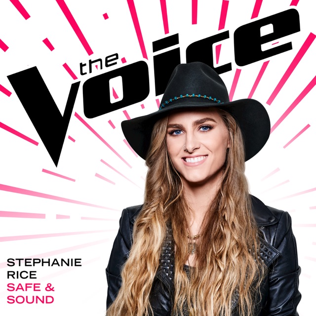 Stephanie Rice Safe & Sound (The Voice Performance) - Single Album Cover