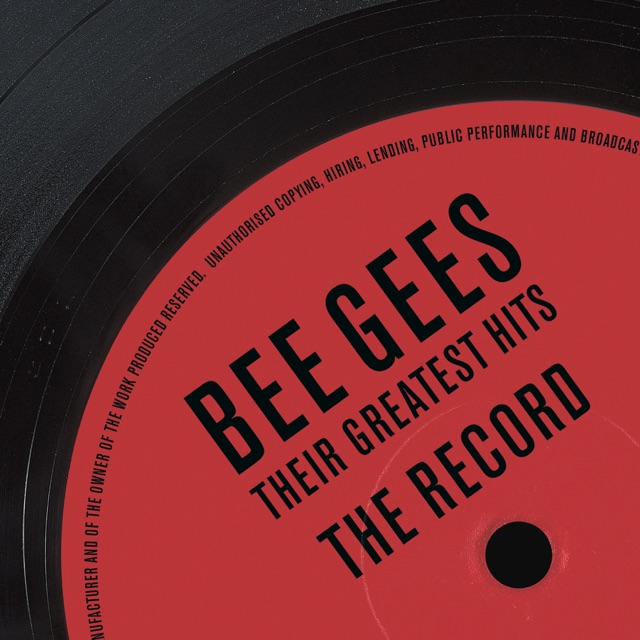 Bee Gees The Record - Their Greatest Hits Album Cover