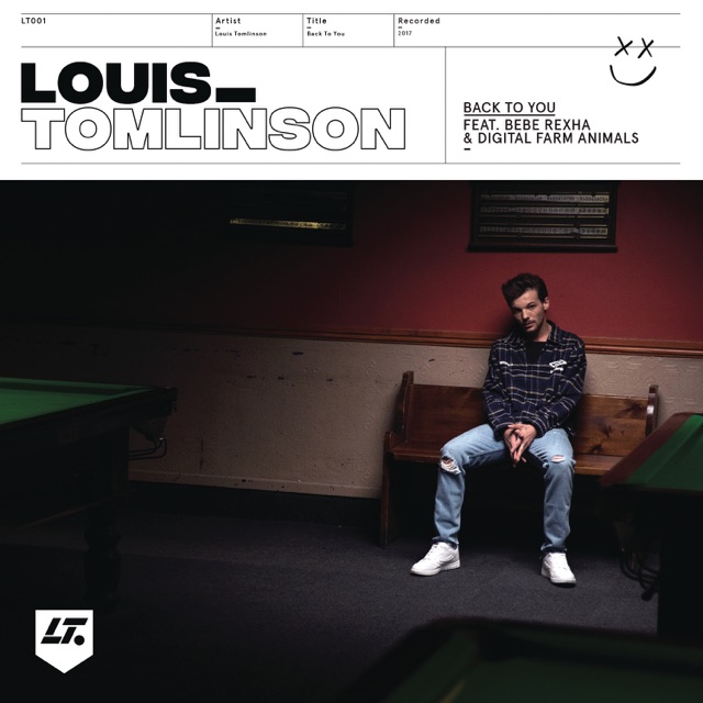 Louis Tomlinson Back to You (feat. Bebe Rexha & Digital Farm Animals) - Single Album Cover