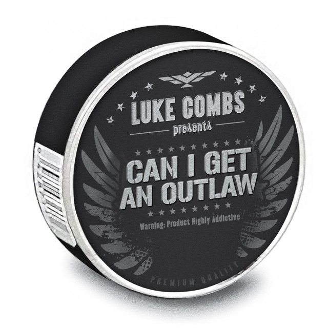 Luke Combs Can I Get an Outlaw - Single Album Cover
