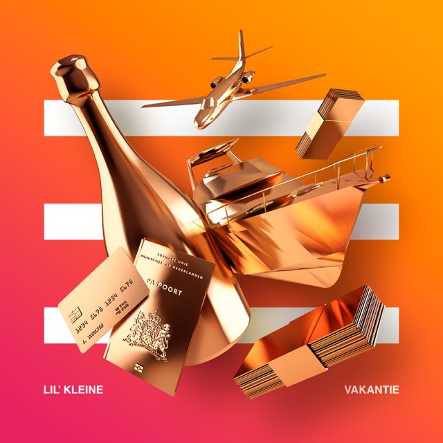 Lil Kleine Vakantie - Single Album Cover