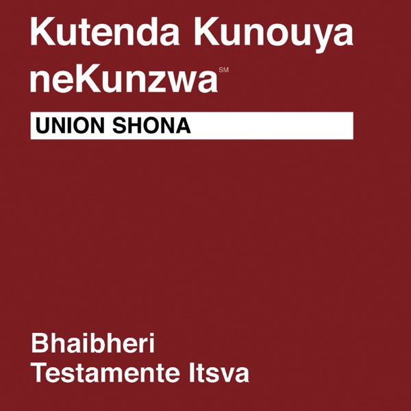 Shona Bible (Non-Dramatized) - 1963 Union Edition