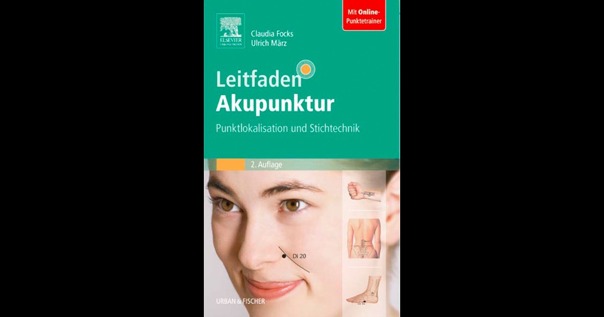 „Leitfaden Akupunktur“ von <b>Claudia Focks</b>, Ingolf Hosbach, <b>...</b> - 1200x630bf