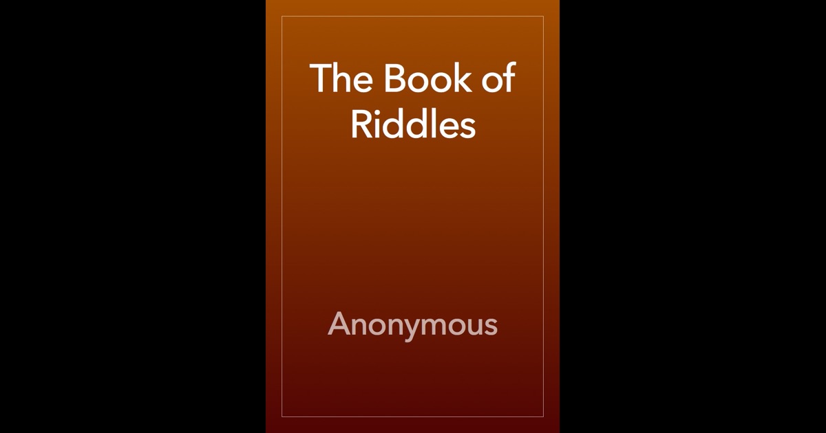 The Book of Riddles by Anonymous on iBooks