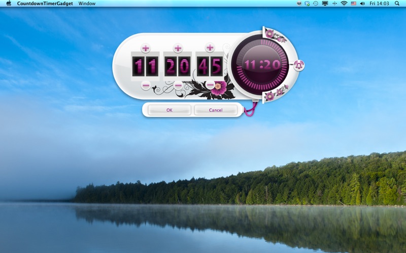 Countdown Timer Gadget on the Mac App Store