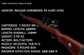 Screenshots of iHunt 3D Lite for iPhone