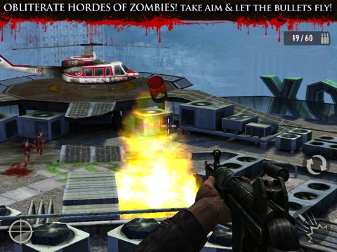 Screenshots of Contract Killer: Zombies for iPad