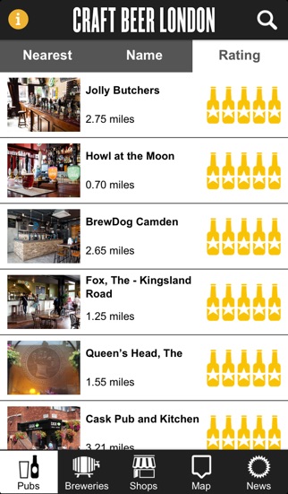 Craft Beer London screenshot1