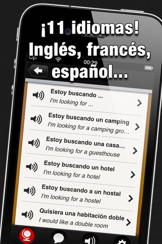 Captura de pantalla del iPhone 3