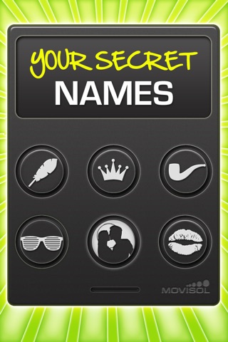 Screenshots of Your Secret Names for iPhone