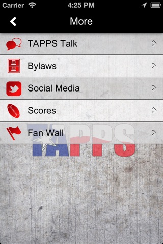 TAPPS. screenshot