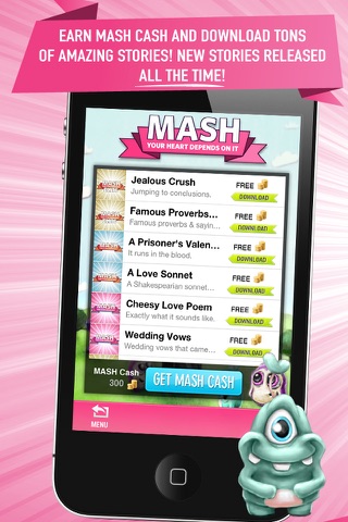 Screenshots of MASH♡ for iPhone