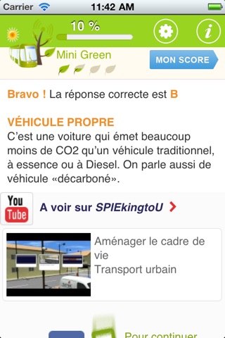 Capture d’écran iPhone 4