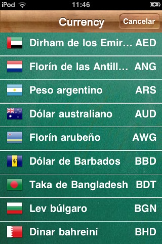 Captura de pantalla del iPhone 4