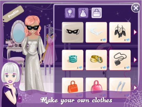 Screenshots of Fashion Design World - Halloween Edition for iPad