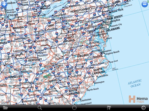 MDDe State Road Atlas American Map