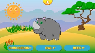 Screenshots of Funny Animals for baby and preschool toddler - Play and learn for iPhone