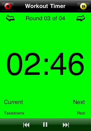 Captura de pantalla del iPhone 4