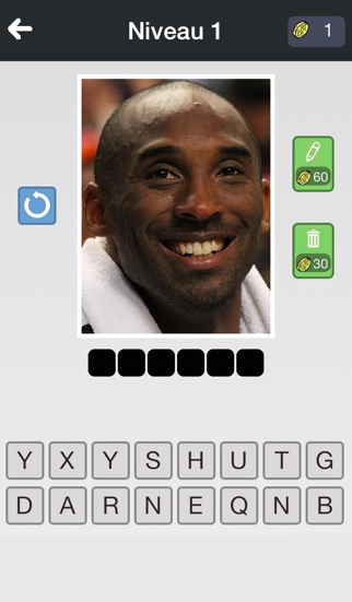 Screenshots of Basket Quiz - Find who are the basketball Players for iPhone