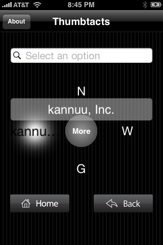 Captura de pantalla del iPhone 5