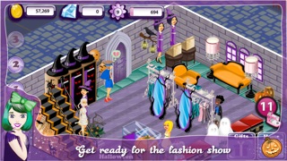 Screenshots of Fashion Design World - Halloween Edition for iPhone