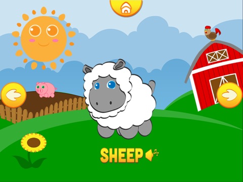 Screenshots of Funny Animals for baby and preschool toddler - Play and learn for iPad