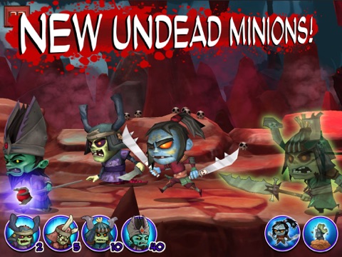 Screenshots of Samurai vs Zombies Defense for iPad
