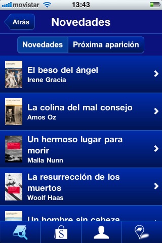 Captura de pantalla del iPhone 2