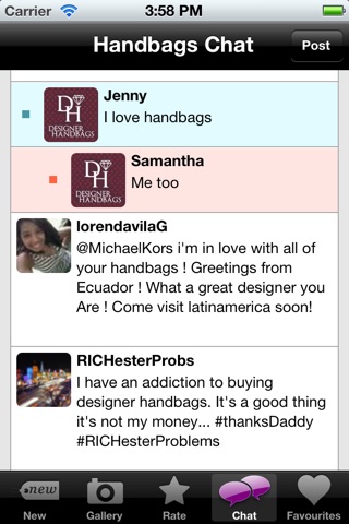 Designer Handbags screenshot1