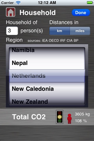 Captura de pantalla del iPhone 2
