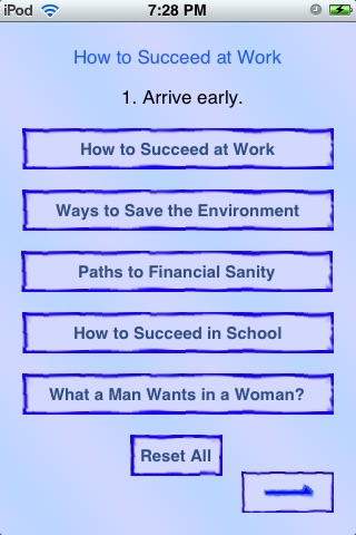 Screenshots of 999 Reasons for iPhone