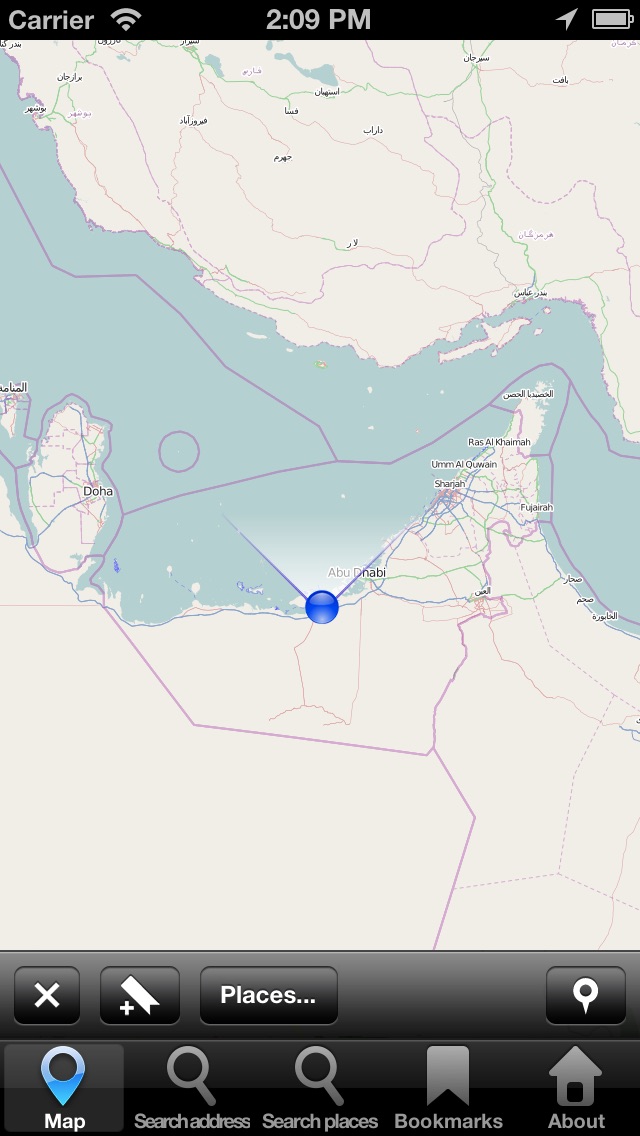 オフラインマッフ アラフ首長国連邦（UAE）: City Navigator Mapsのおすすめ画像1