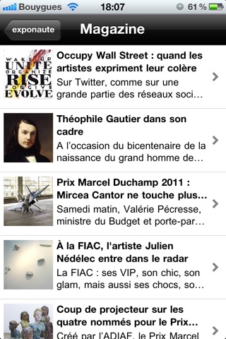 Capture d’écran iPhone 5