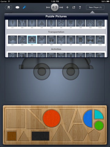 Captura de pantalla del iPad 5