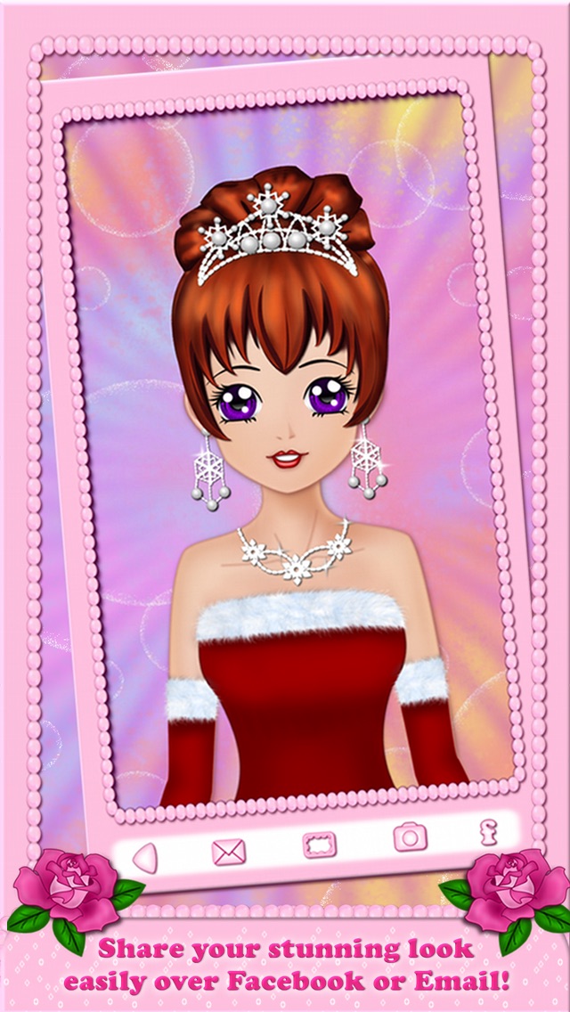 Screenshots of Make Up Makeover Dress Up Star Model Popstar Girl Beauty Salon - free educational makeup games for girls loving fashion in anime style for iPhone