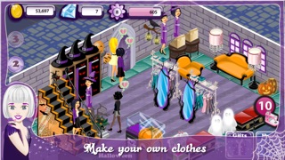 Screenshots of Fashion Design World - Halloween Edition for iPhone