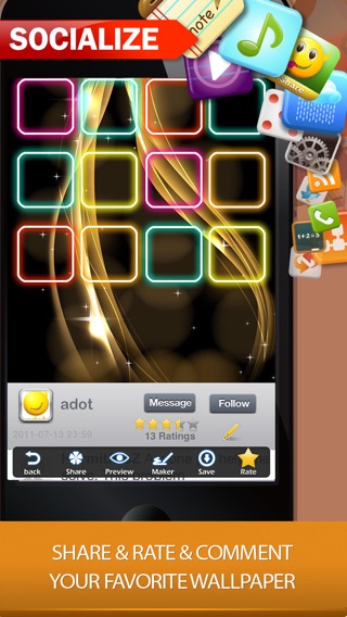 Captura de pantalla del iPhone 5